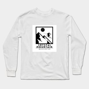 Crystal Mountain Washington United States Ski Long Sleeve T-Shirt